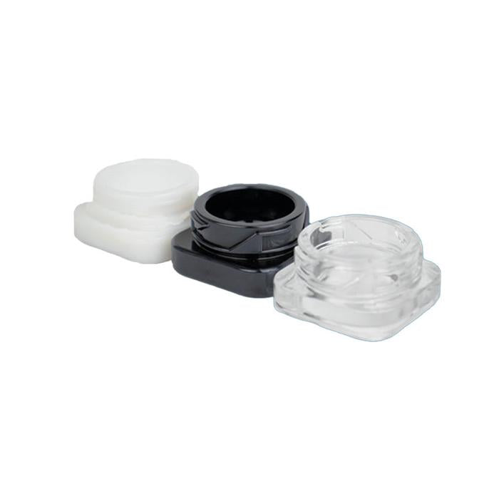 Humidi.co 5ml Square Concentrate Jars & Lids - Sustainable & Compostable - (400 Count Per Case)-Concentrate Containers and Accessories-BeastBranding
