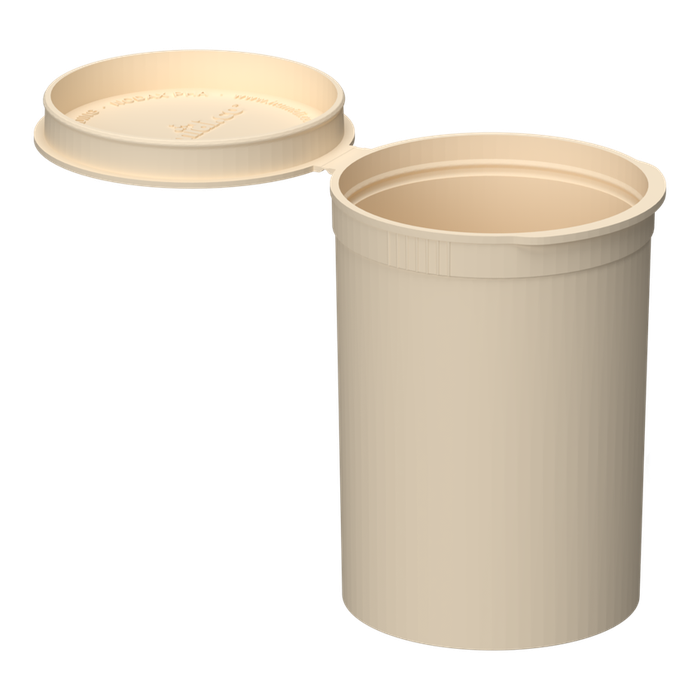 Humidi.co Natural 30 Dram Pop Top Vials - Sustainable & Compostable (200 Count Per Case)-Pop Top Vials-BeastBranding