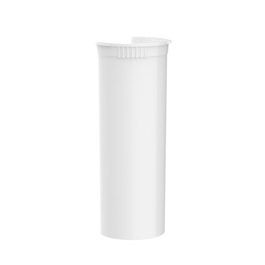 Intertech 60 Dram Pop Top Vial - 1/2 Oz - White - (4,608 Count Per Pallet)-Pop Top Vials-BeastBranding