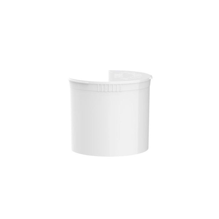 Intertech 90 Dram Pop Top Vial - Opaque White - (2,700 Per Pallet)-Pop Top Vials-BeastBranding