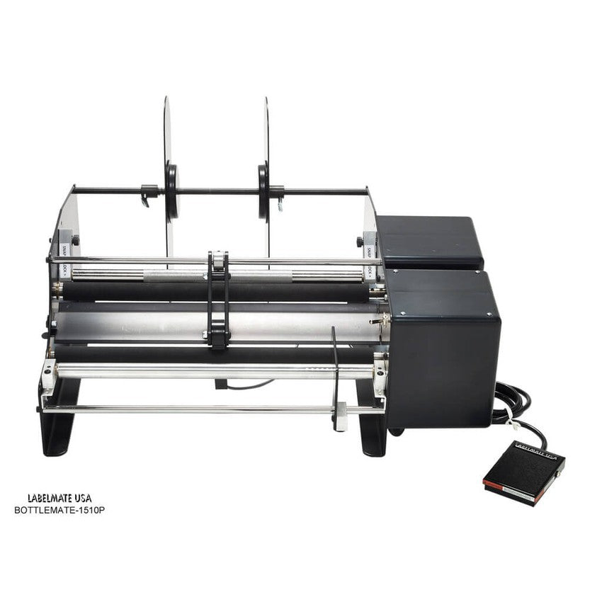 Labelmate Automatic Bottle/Jar Label Applicator, 15" wide. 1 label per bottle - BOTTLEMATE-1510P-Applicators-BeastBranding