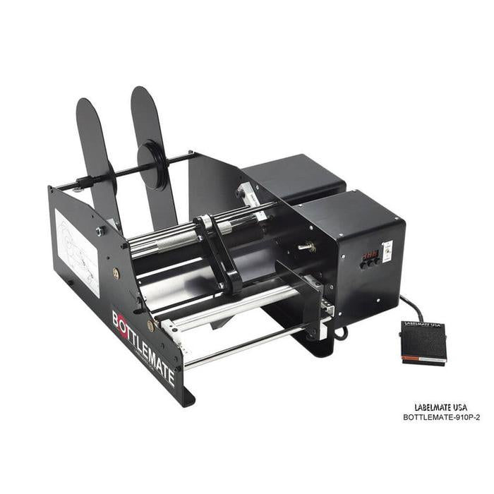 Labelmate Automatic Bottle/Jar Label Applicator, 9" wide - BOTTLEMATE-910P-2-Applicators-BeastBranding
