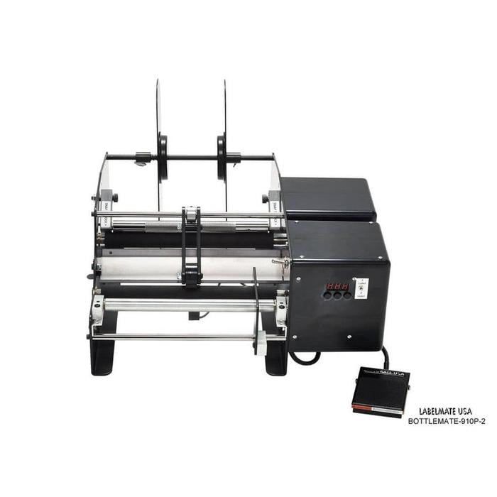 Labelmate Automatic Bottle/Jar Label Applicator, 9" wide - BOTTLEMATE-910P-2-Applicators-BeastBranding