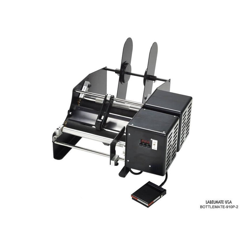 Labelmate Automatic Bottle/Jar Label Applicator, 9" wide - BOTTLEMATE-910P-2-Applicators-BeastBranding