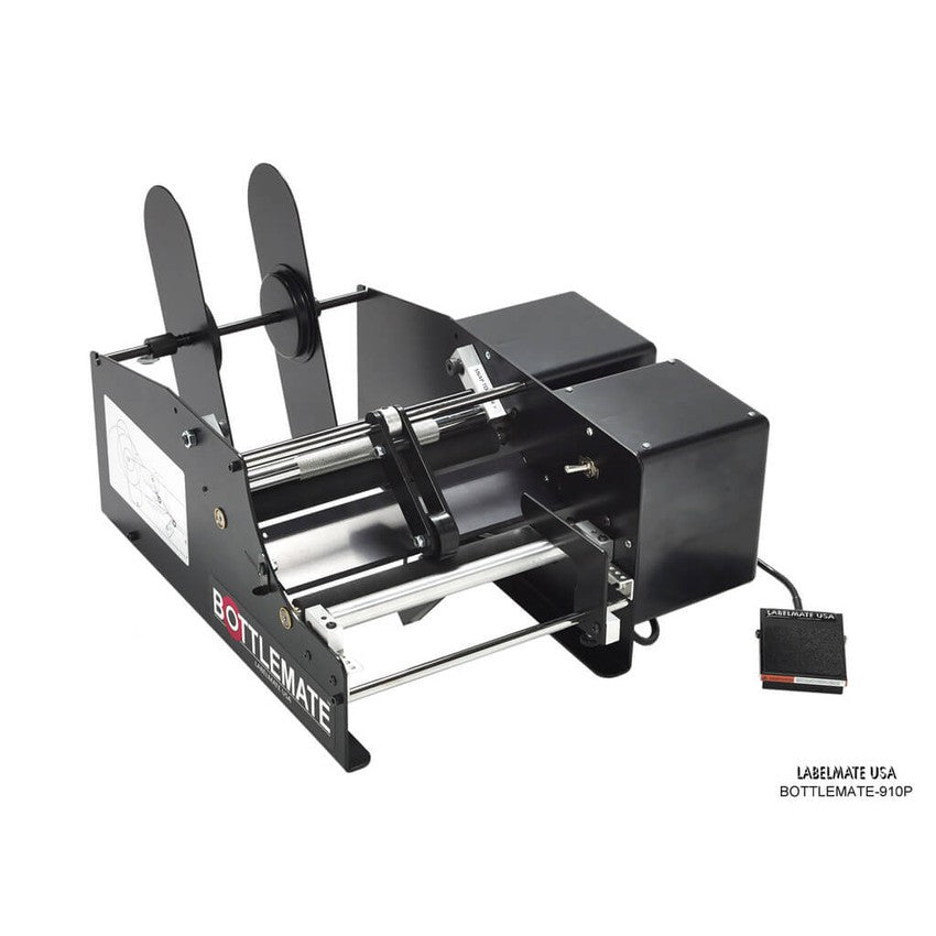 Labelmate Automatic Bottle/Jar Label Applicator, 9" wide - BOTTLEMATE-910P-Applicators-BeastBranding