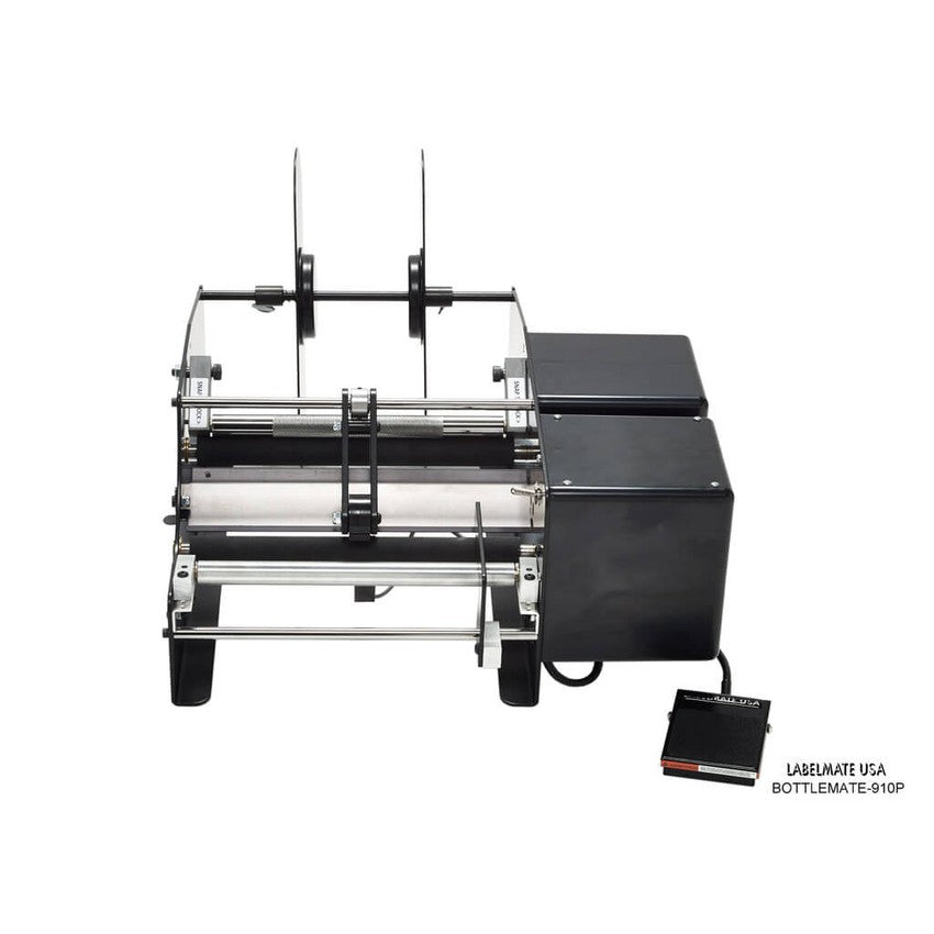 Labelmate Automatic Bottle/Jar Label Applicator, 9" wide - BOTTLEMATE-910P-Applicators-BeastBranding