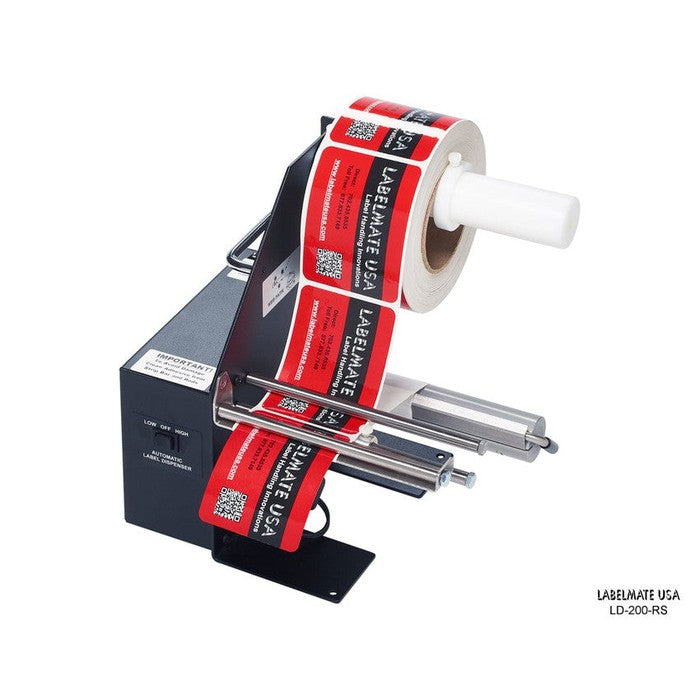 Labelmate Automatic Label Dispenser for opaque labels up to 6.5” wide LD-200-RS-Dispensers-BeastBranding