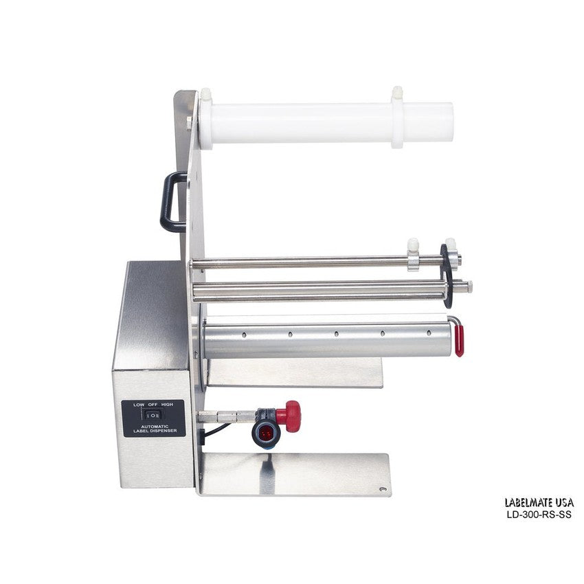 Labelmate Automatic Label Dispenser for opaque labels up to 8.5” wide LD-300-RS-SS-Dispensers-BeastBranding