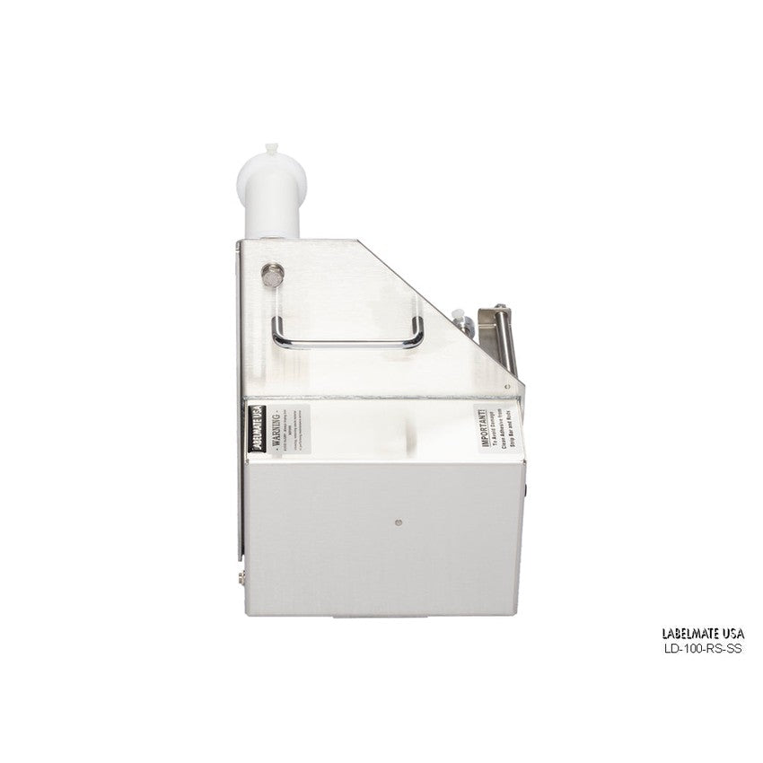 Labelmate Automatic Stainless Steel Label Dispenser for opaque labels up to 4.5” wide LD-100-RS-SS-Dispensers-BeastBranding