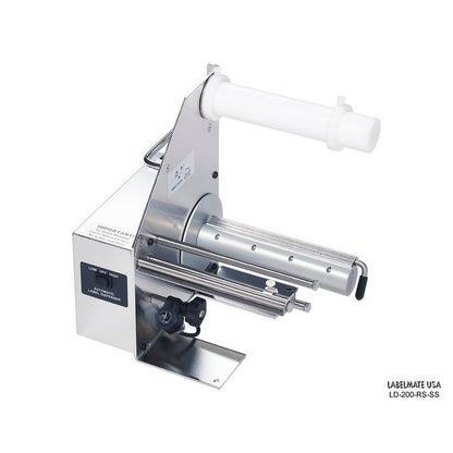 Labelmate Automatic Stainless Steel Label Dispenser for opaque labels up to 6.5” wide LD-200-RS-SS-Dispensers-BeastBranding