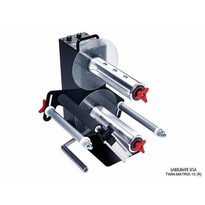 Labelmate In-Line Matrix Removal Rewinder. Media up to 10.5" wide TWIN-MATRIX-10-Matrix Removal Systems-BeastBranding