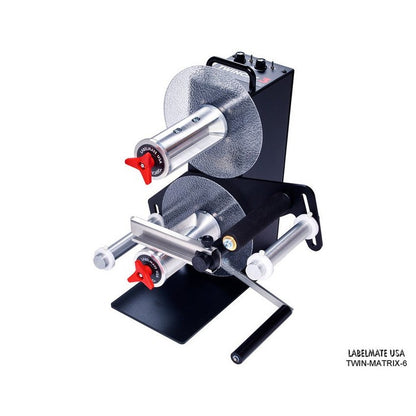 Labelmate In-Line Matrix Removal Rewinder. Media up to 6.5" wide TWIN-MATRIX-6-Matrix Removal Systems-BeastBranding