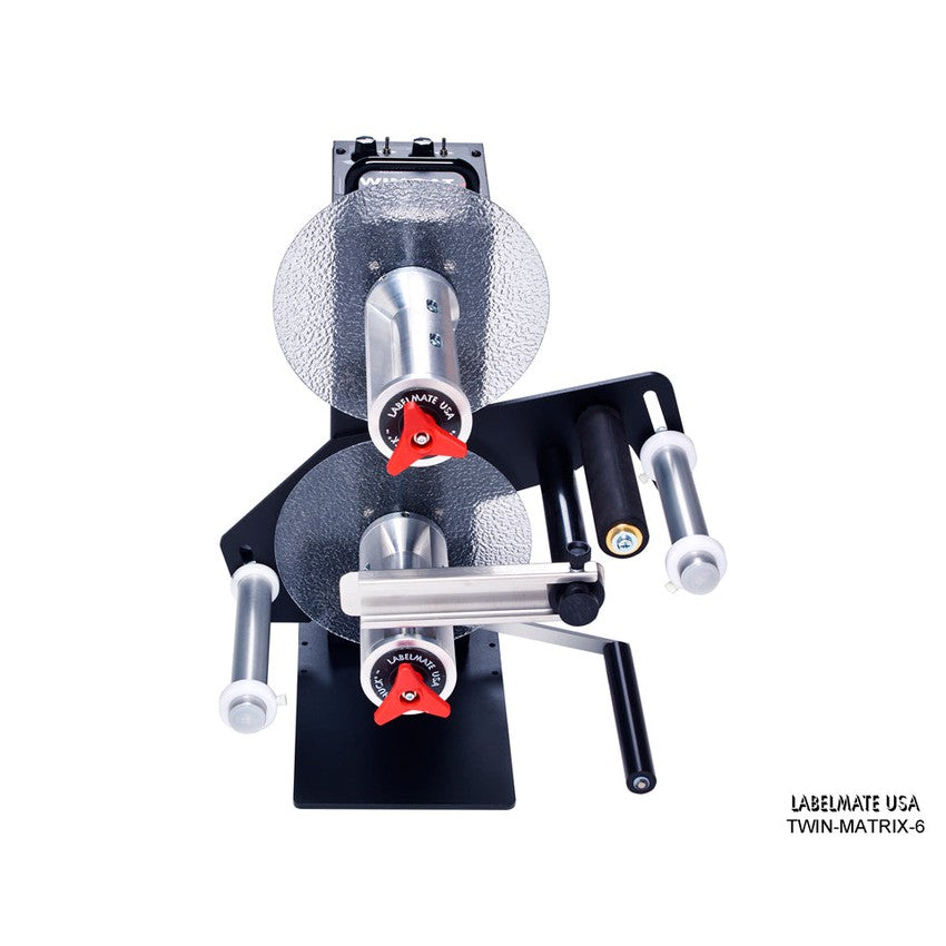 Labelmate In-Line Matrix Removal Rewinder. Media up to 6.5" wide TWIN-MATRIX-6-Matrix Removal Systems-BeastBranding