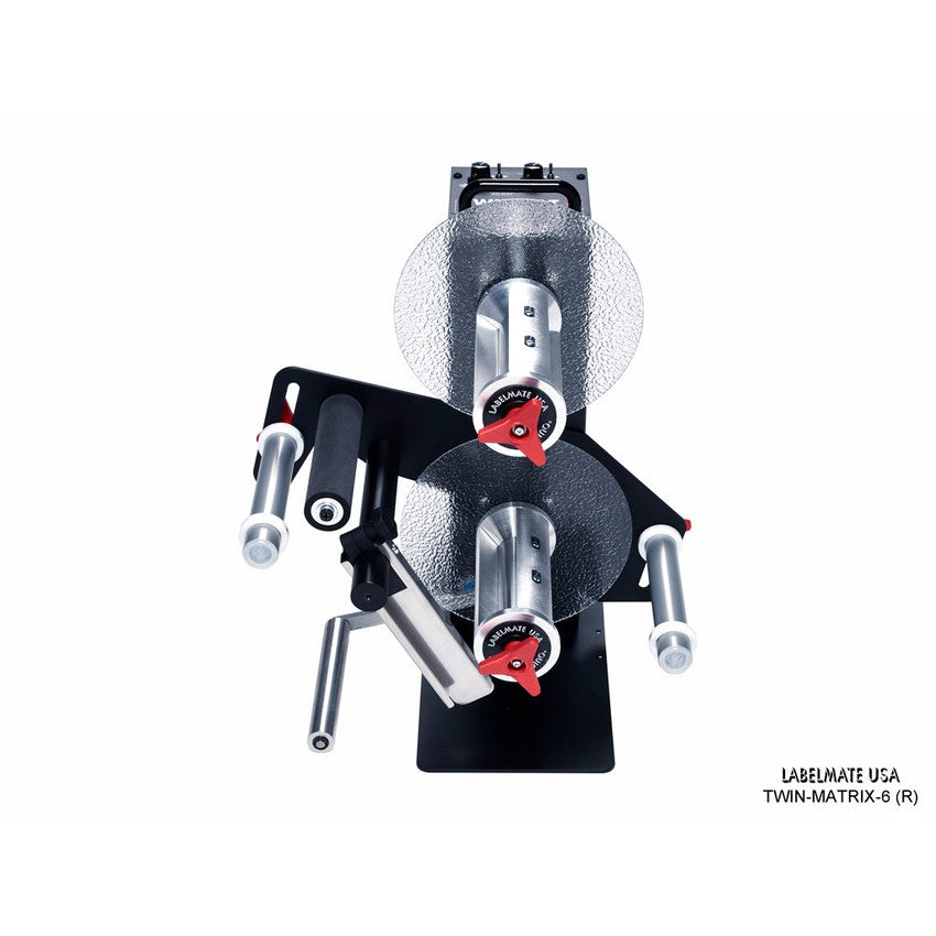 Labelmate In-Line Matrix Removal Rewinder. Media up to 6.5" wide TWIN-MATRIX-6-Matrix Removal Systems-BeastBranding