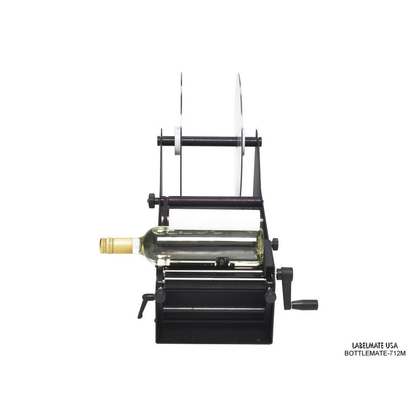 Labelmate Manual Bottle/Jar Label Applicator, 7" wide. 1 label per bottle - BOTTLEMATE-712M-Applicators-BeastBranding