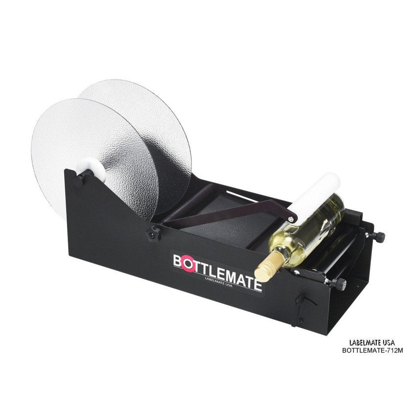Labelmate Manual Bottle/Jar Label Applicator, 7" wide. 1 label per bottle - BOTTLEMATE-712M-Applicators-BeastBranding