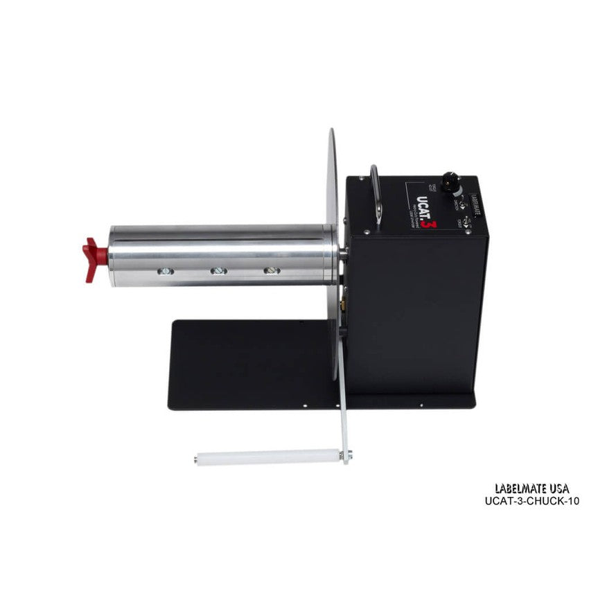 Labelmate Powered Label Unwinder for labels up to 10” wide UCAT-3-CHUCK-10-Unwinders-BeastBranding