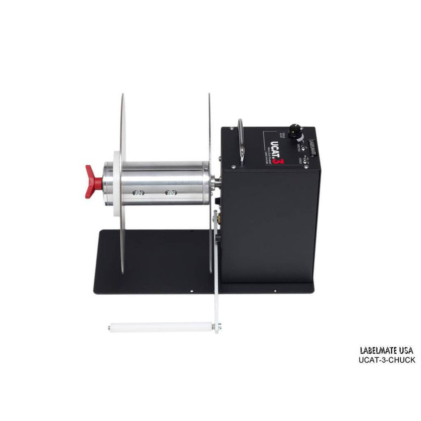 Labelmate Powered Label Unwinder for labels up to 6.5” wide UCAT-3-CHUCK-Unwinders-BeastBranding
