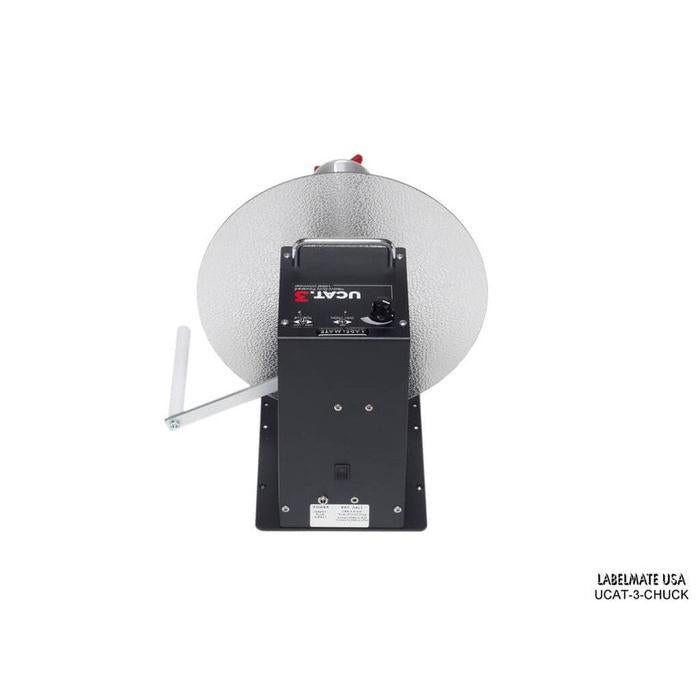 Labelmate Powered Label Unwinder for labels up to 6.5” wide UCAT-3-CHUCK-Unwinders-BeastBranding
