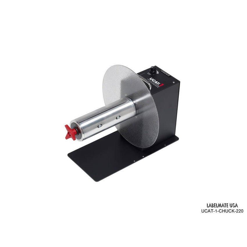 Labelmate Powered Label Unwinder for labels up to 8.5” wide UCAT-1-CHUCK-220-Unwinders-BeastBranding