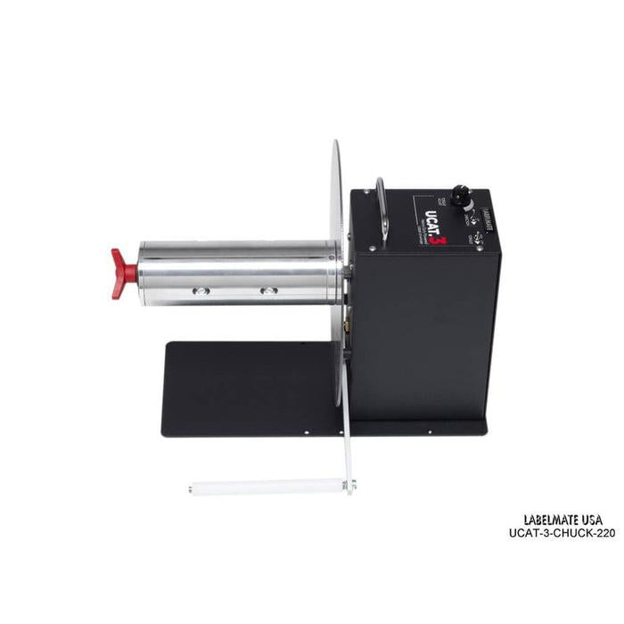 Labelmate Powered Label Unwinder for labels up to 8.5" wide UCAT-3-CHUCK-220-Unwinders-BeastBranding