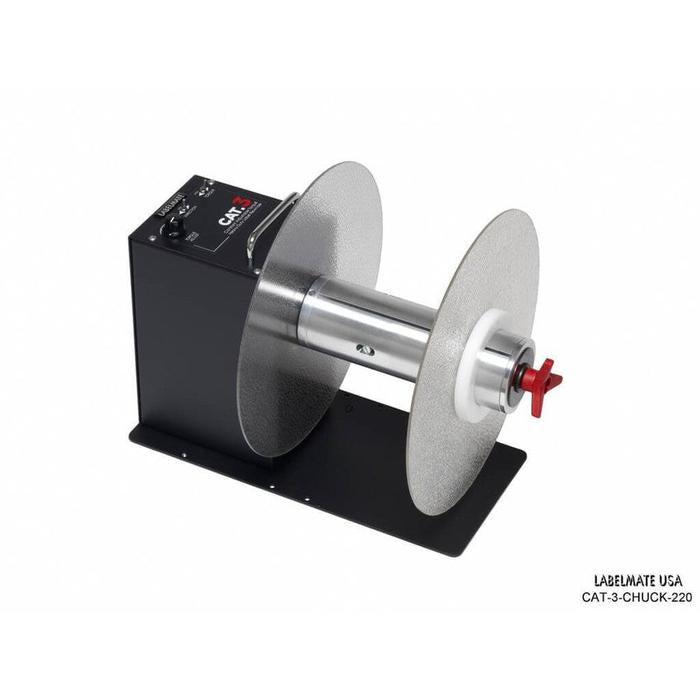 Labelmate Standard Heavy-Duty Rewinder - CAT-3-CHUCK-220-Rewinders-BeastBranding