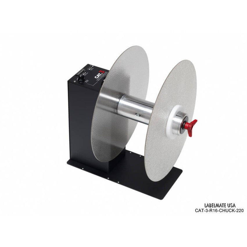 Labelmate Standard Heavy-Duty Rewinder - CAT-3-R16-CHUCK-220-Rewinders-BeastBranding