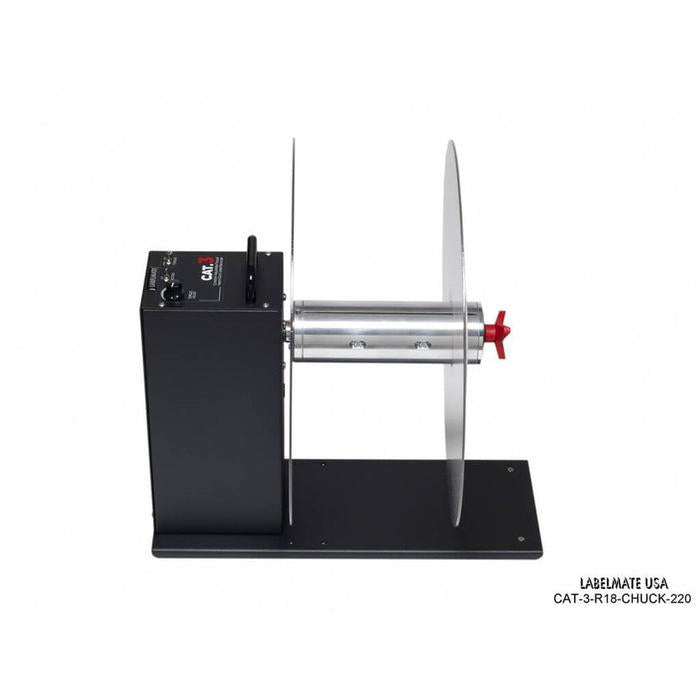 Labelmate Standard Heavy-Duty Rewinder - CAT-3-R18-CHUCK-220-Rewinders-BeastBranding