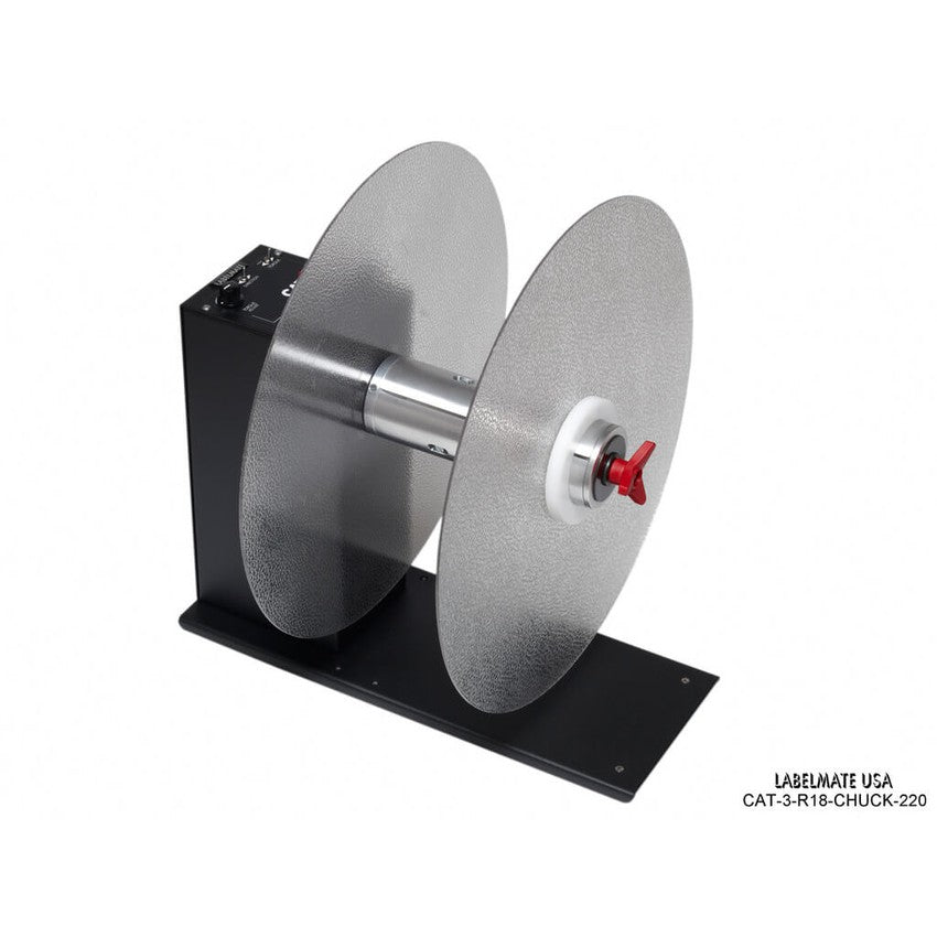Labelmate Standard Heavy-Duty Rewinder - CAT-3-R18-CHUCK-220-Rewinders-BeastBranding