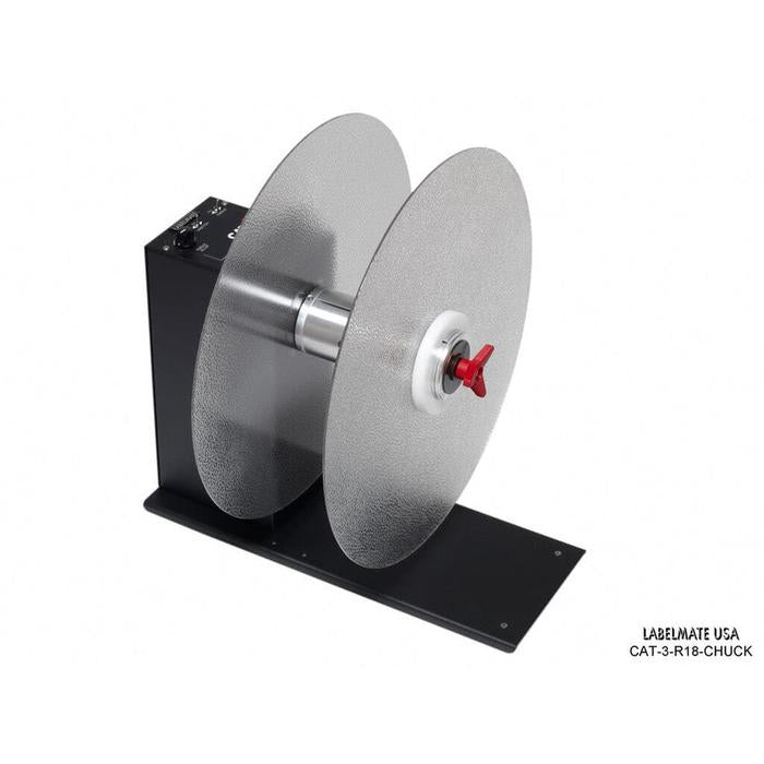 Labelmate Standard Heavy-Duty Rewinder - CAT-3-R18-CHUCK-Rewinders-BeastBranding
