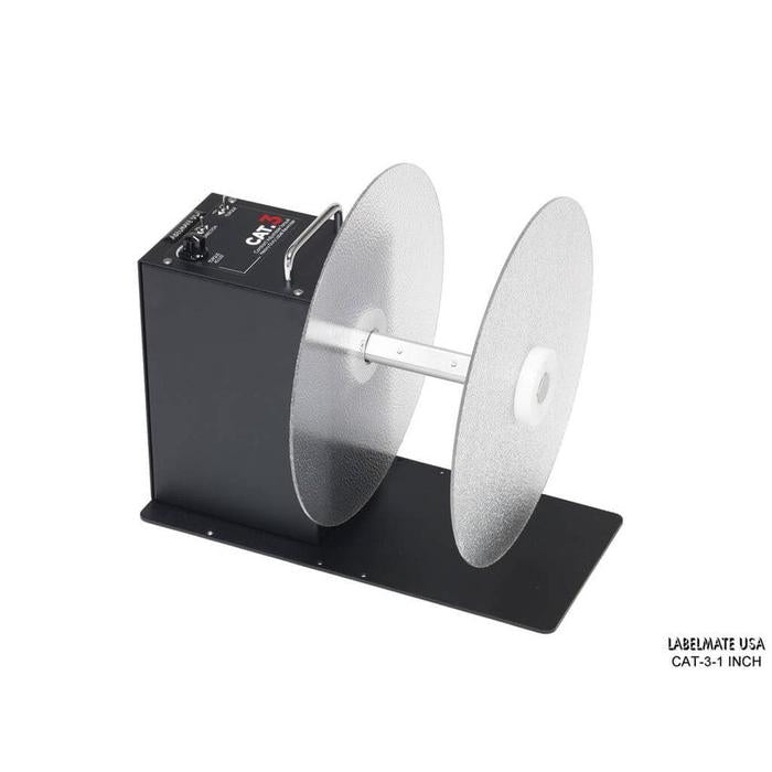 Labelmate Standard Heavy-Duty Rewinder with 1" diameter core holder, for media up to 6.5" wide -CAT-3-1-INCH-Rewinders-BeastBranding