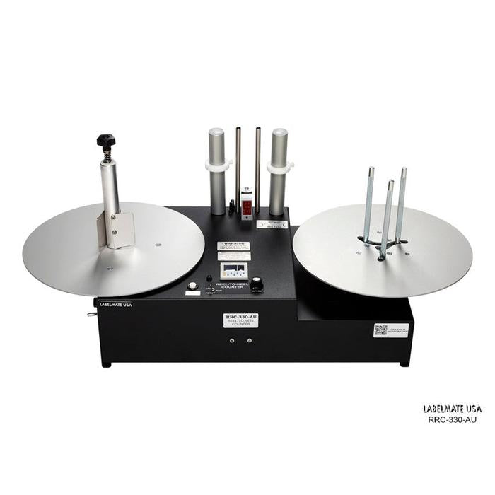 Labelmate Ultrasonic Reel-to-Reel Counter, 3” to 1” – 4” Adjustable, Transparent & Opaque Labels RRC-330-AU-Counters-BeastBranding