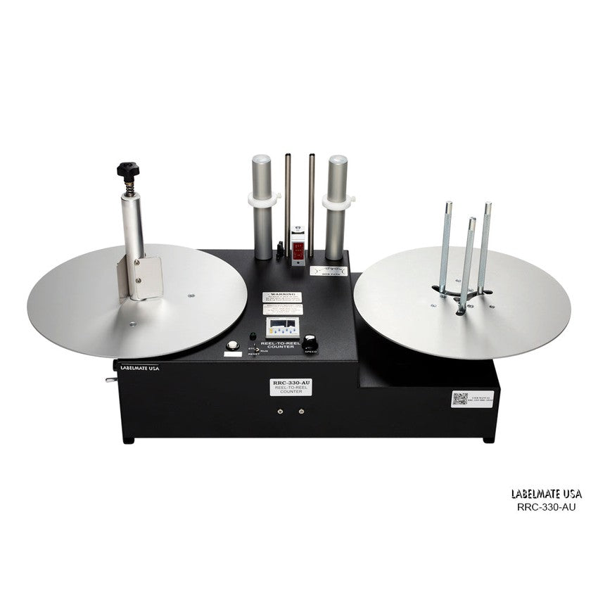 Labelmate Ultrasonic Reel-to-Reel Counter, 3” to 1” – 4” Adjustable, Transparent & Opaque Labels RRC-330-AU-Counters