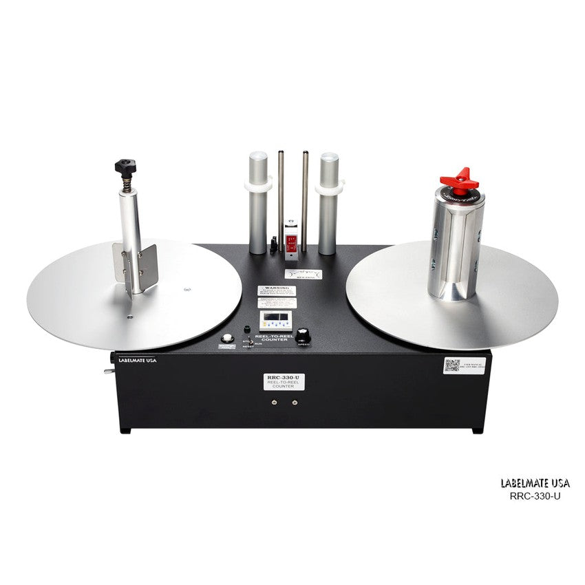 Labelmate Ultrasonic Reel-to-Reel Counter, 3” to 3”, Transparent & Opaque Labels RRC-330-U-Counters