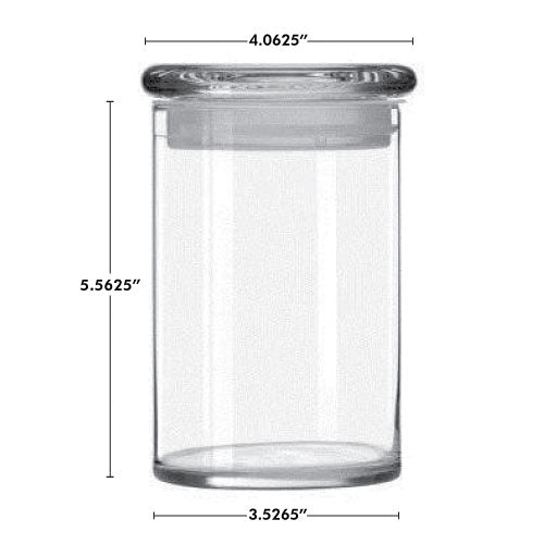 Libbey 31oz Tall Display Jar with Lid - (1 or 6 Count)-Glass Jars-BeastBranding
