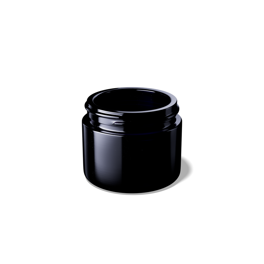 Miron Cosmetic Jar Ceres 50ml, 48 Special Thread - (39 Count) - Jars and Lids Are Sold Separately-Concentrate Containers and Accessories-BeastBranding