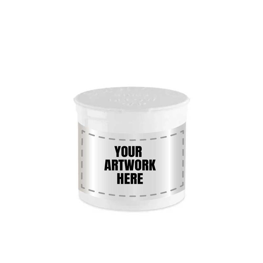 MJ 90 Dram Pop Top Vial With Labels & Application-Pop Top Vials-BeastBranding