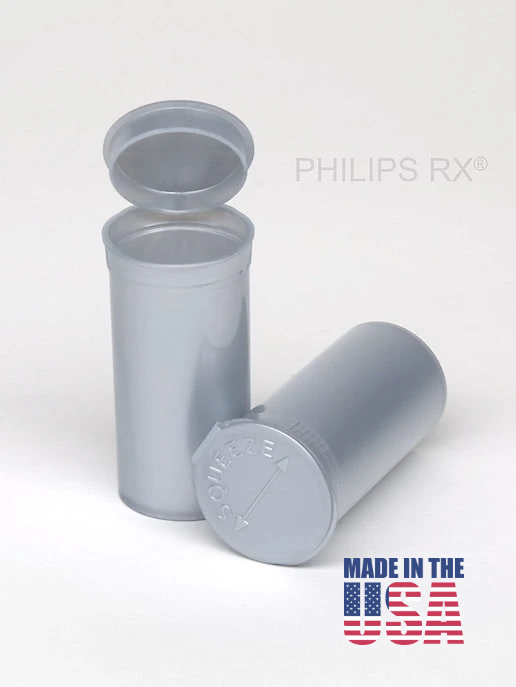 MJ Pop Top Silver/White Bundle (13 Dram, 19 Dram, 30 Dram, 60 Dram & 116mm Joint Tubes)-BeastBranding