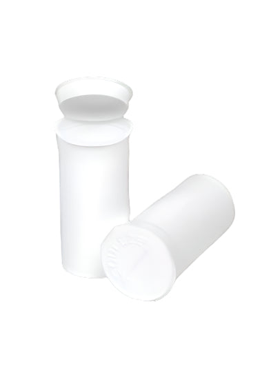 MJ Pop Top White Bundle - (13 Dram, 19 Dram, 30 Dram, 60 Dram, & 116mm Joint Tubes)-BeastBranding