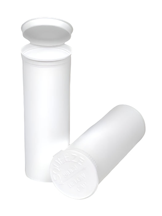MJ Pop Top White Bundle - (13 Dram, 19 Dram, 30 Dram, 60 Dram, & 116mm Joint Tubes)-BeastBranding