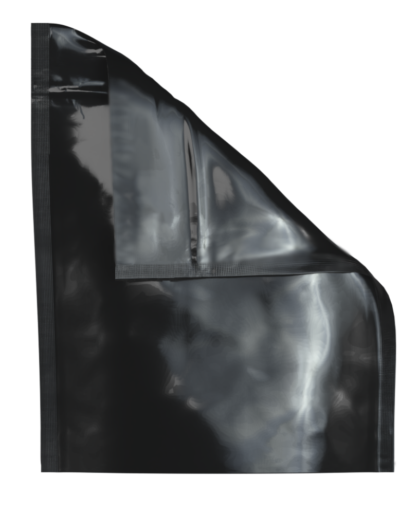 Mylar Bag Opaque Black - 1 Gram - 3.25" x 4" - (100 to 50,000 Count)-Mylar Smell Proof Bags-BeastBranding
