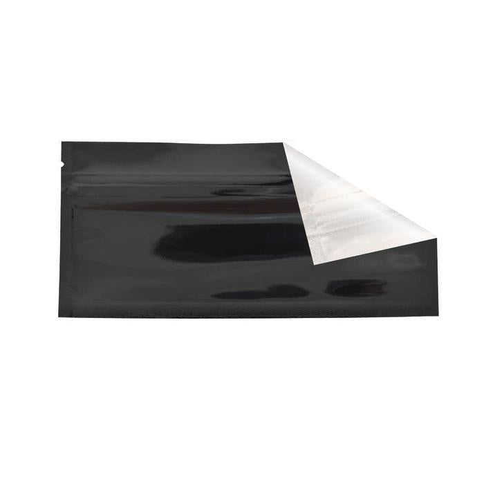 Mylar Bag Pouch 6" x 2.75" Clear/Black Preroll - (500 to 10,000 Count)-Mylar Smell Proof Bags-BeastBranding