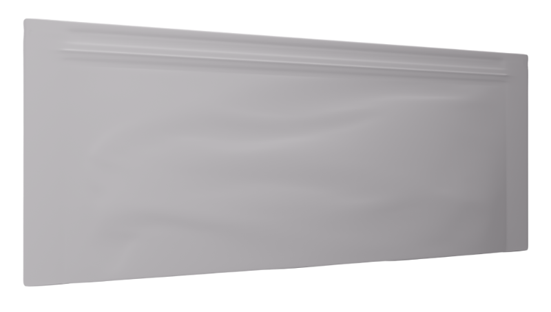 Mylar Bag Pouch White Opaque - Edibles / Pre-Roll - 5.75" x 2.75" - (100 to 50,000 Count)-Mylar Smell Proof Bags-BeastBranding