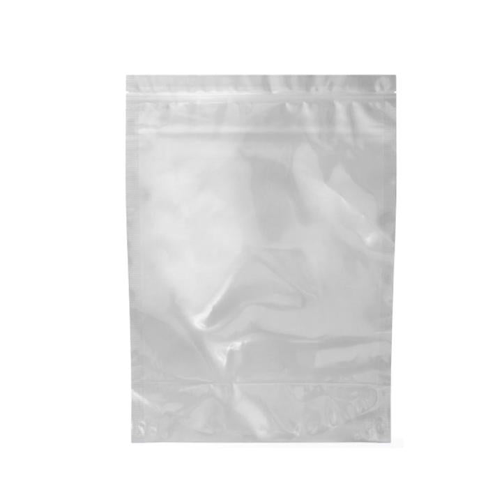 Mylar Bag White/Clear - 1 Lb - 448 Grams - 14.25" x 19" - (100 Count)-Mylar Smell Proof Bags-BeastBranding