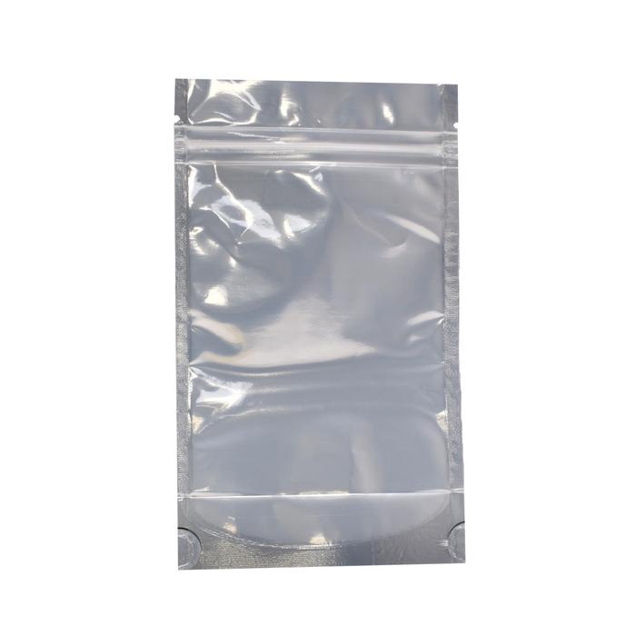 Mylar Bag White/Clear 1/2 Oz - 14 Grams - 5.1" x 7.85" - (100 to 50,000 Counts)-Mylar Smell Proof Bags-BeastBranding
