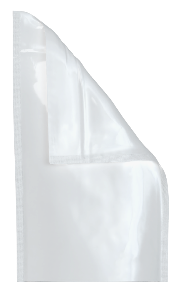 Mylar Bag White/Clear - 1/4 Oz - 7 Grams - 3.93" x 6.7" - (100 to 50,000 Count)-Mylar Smell Proof Bags-BeastBranding
