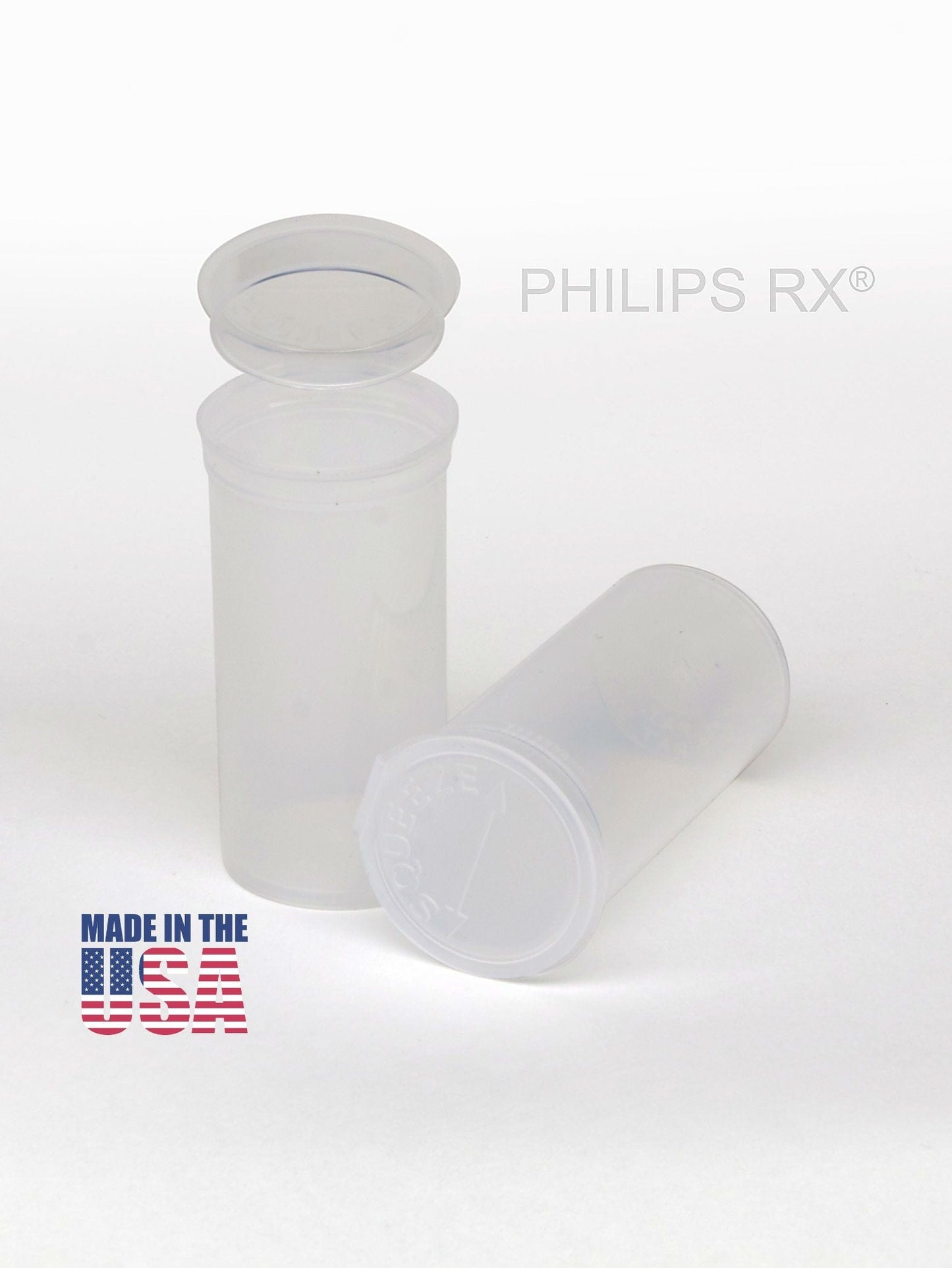 Pop Top Clear Bundle (13 Dram, 19 Dram, 30 Dram, 60 Dram & 116mm Joint Tubes)-BeastBranding