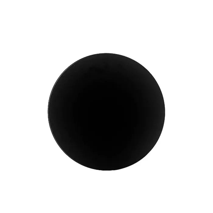 SAMPLE of 3oz Clear Glass Straight-Sided Round Jar with Black Lid - (1 Count)-Glass Jars-BeastBranding