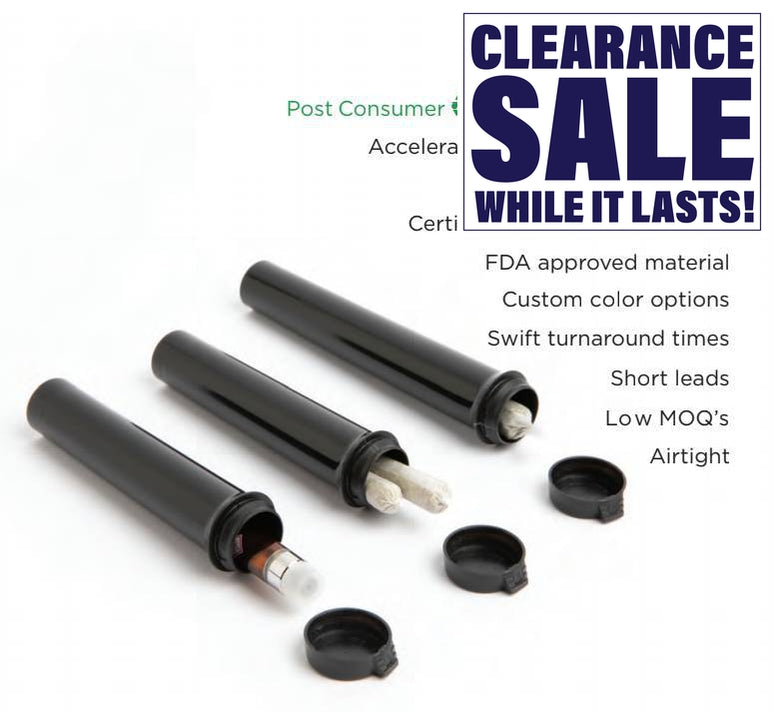 SAMPLE of STO Joint & Cartridge Tubes - Recyclable - Child Resistant CR - Various Sizes & Colors - (SAMPLE 1 Count)-Joint Tubes & Blunt Tubes-BeastBranding