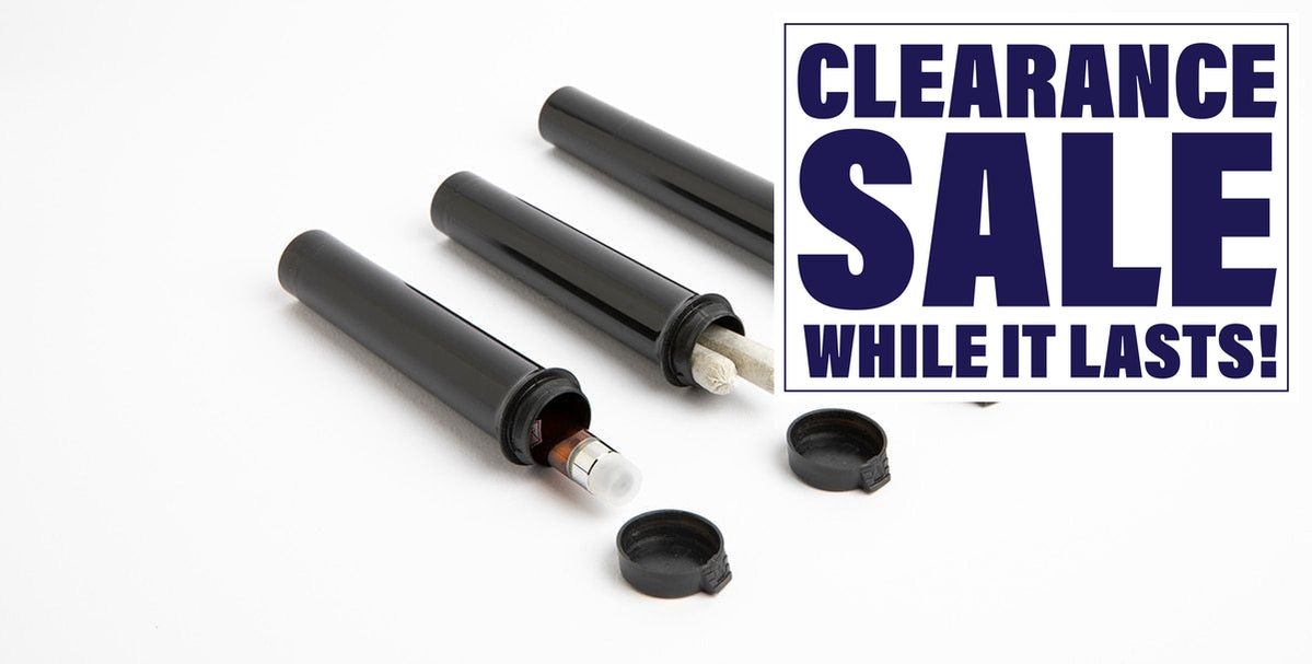 SAMPLE of STO Joint & Cartridge Tubes - Recyclable - Child Resistant CR - Various Sizes & Colors - (SAMPLE 1 Count)-Joint Tubes & Blunt Tubes-BeastBranding